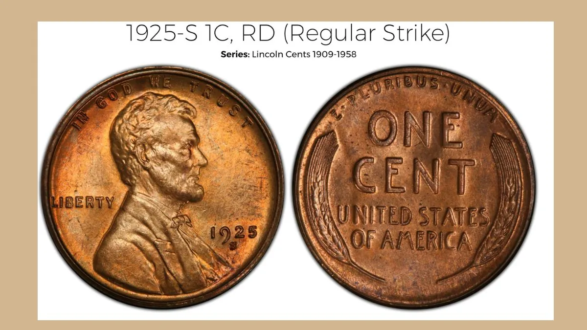 1925-S Lincoln Penny