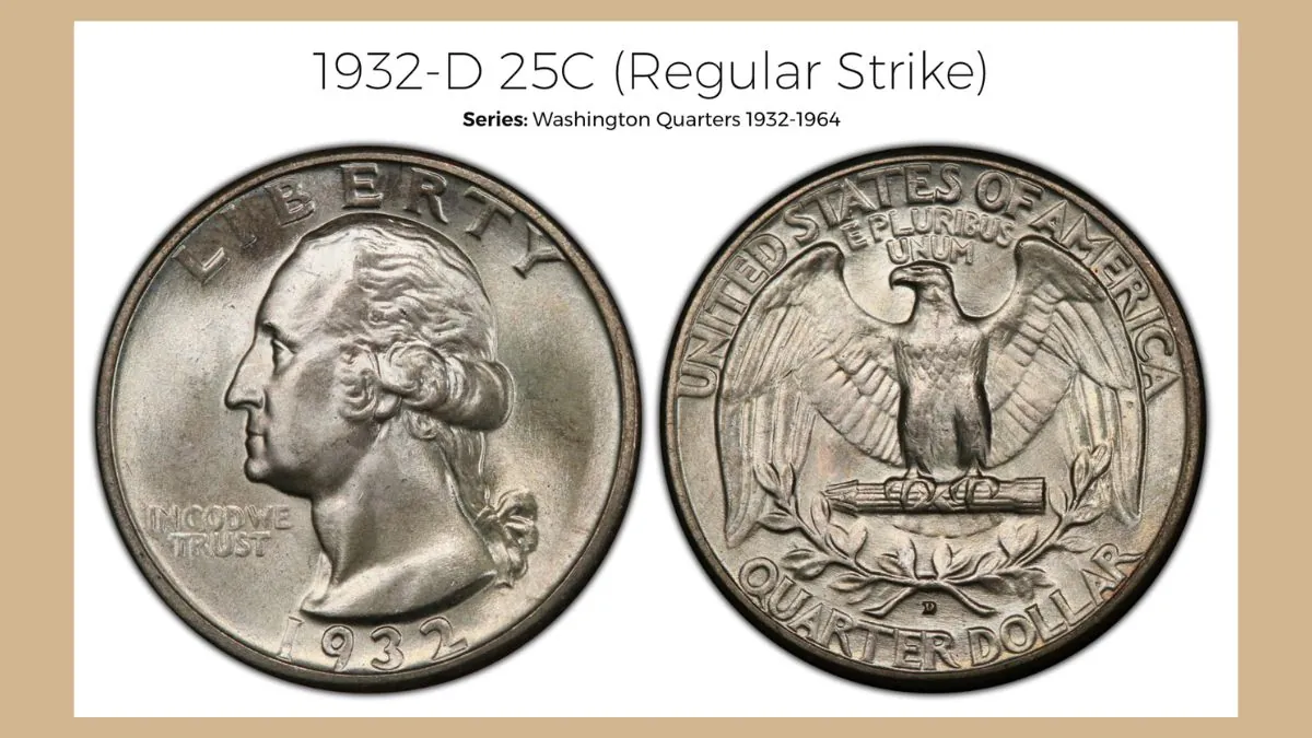 1932-D Washington Quarter