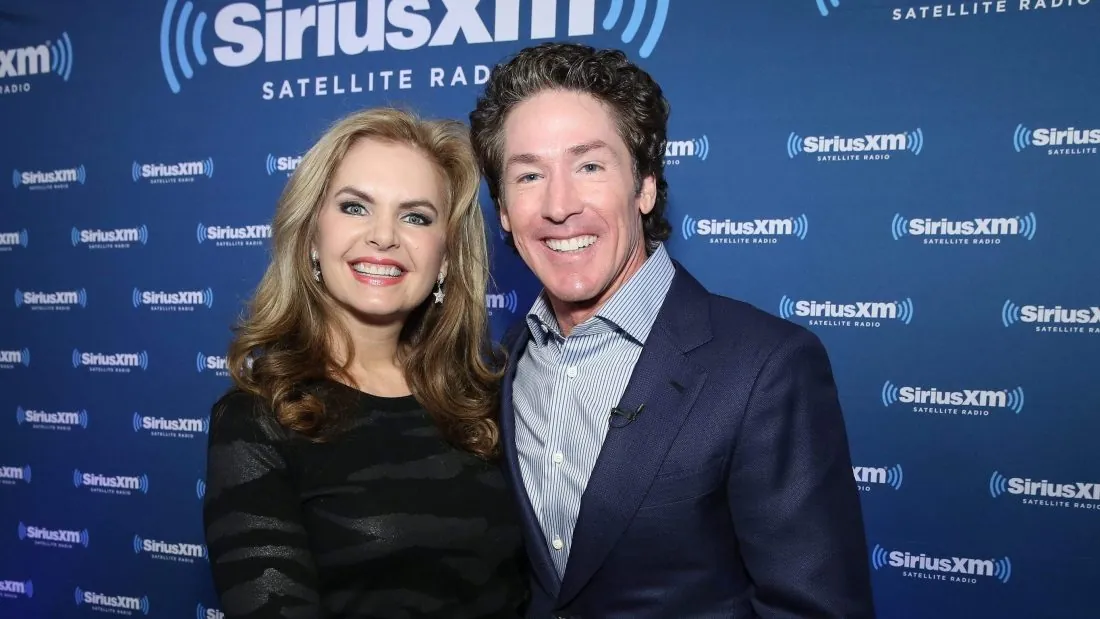 Joel Osteen and his Wife