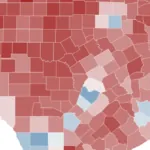 These are the reddest and bluest counties in Texas, According to Recent Election Data