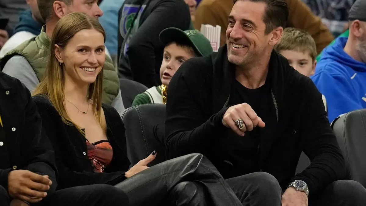 Aaron Rodgers and Mallory Edens