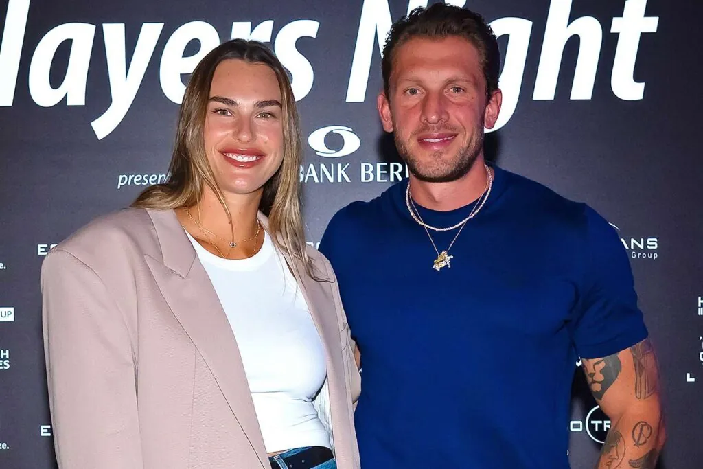 Aryna Sabalenka and Georgios Frangulis Meet