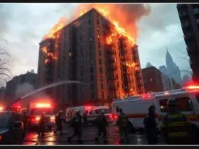 15 injured in apartment fire in Upper Manhattan, New York