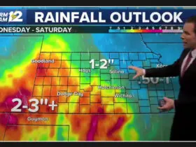 Kansas to experience wet weather with potential snowfall