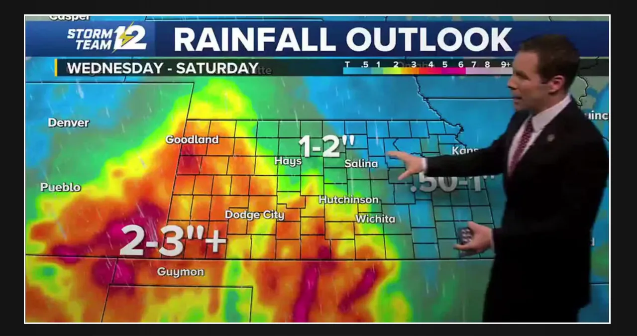 Kansas to experience wet weather with potential snowfall