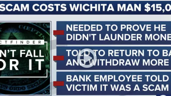 Wichita resident falls victim to $15,000 Amazon scam